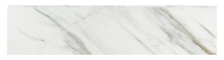 Marmi Calacatta Levigato Bullnose 3 x 12